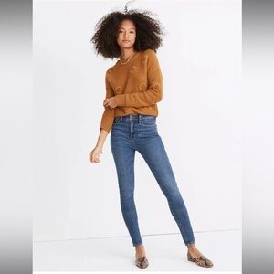 Madewell - Petite 10" High-Rise Skinny Jeans in Wendover Wash-Size 23P